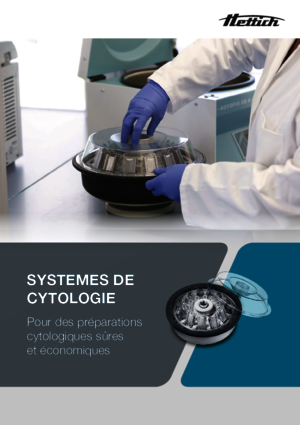 Brochure CYTO présentant les produits et solutions de laboratoire Hettich