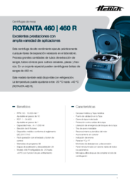 Fichas descriptivas | ROTANTA 460 | 460 R
