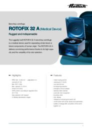 Data sheet | ROTIFIX 32 A (MDR)
