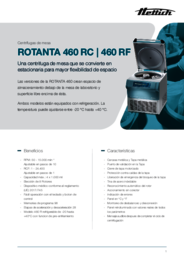 Fichas descriptivas | ROTANTA 460 RC | RF