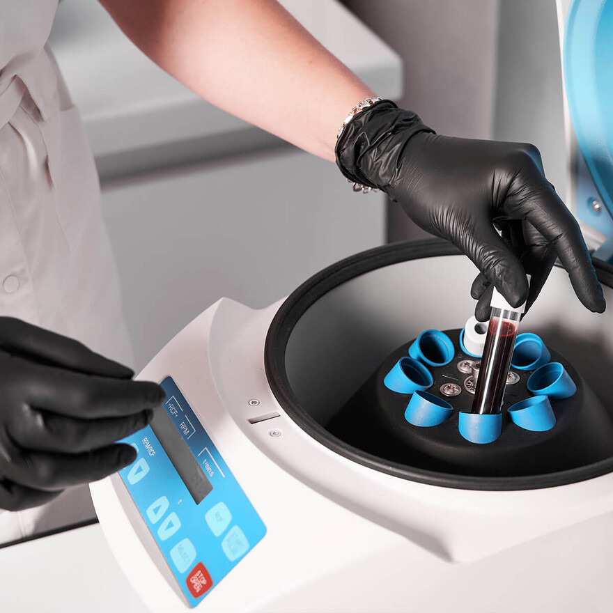 Chargement de l'unité EBA 200 MD